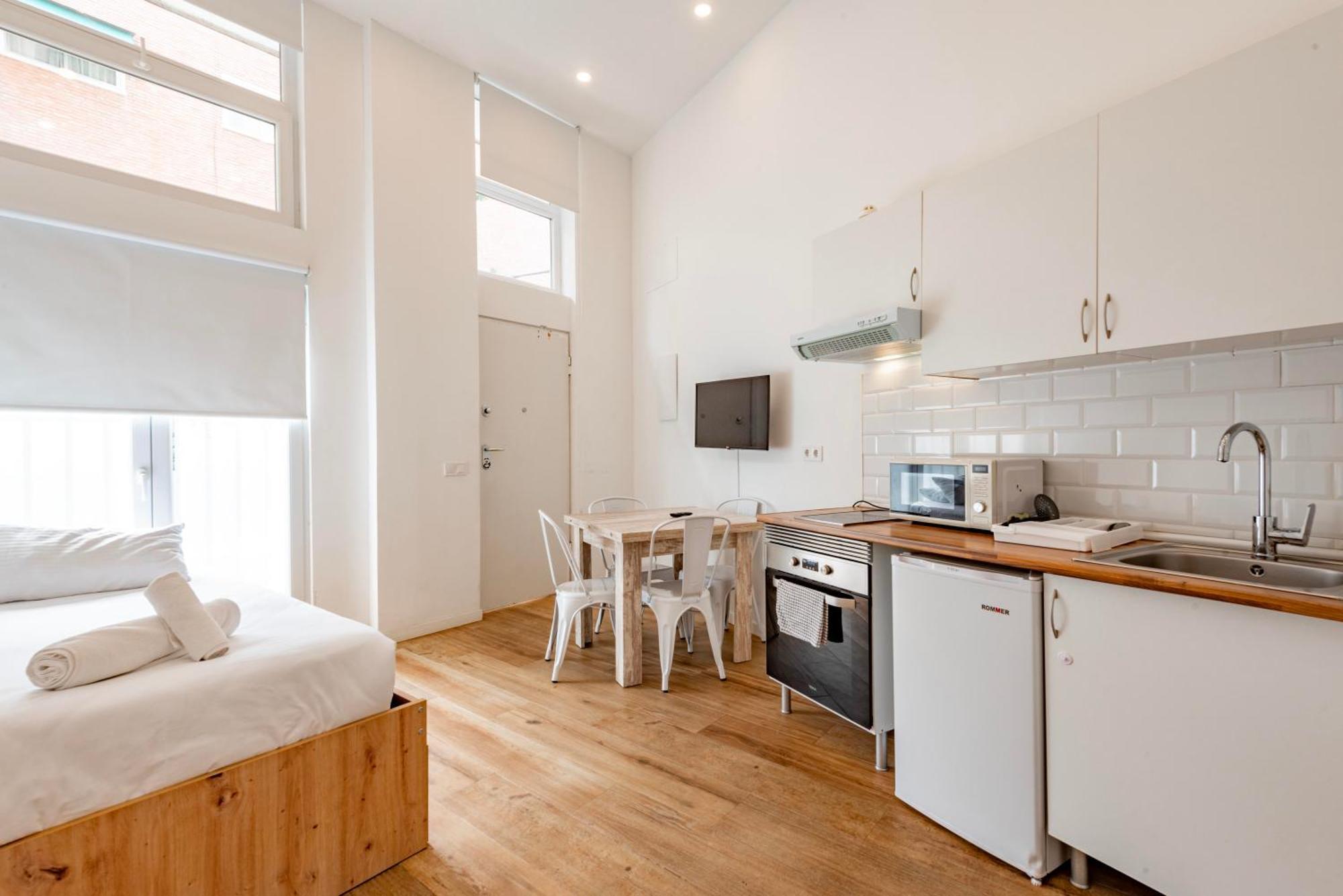 New 1 Min Metro, Cozy 1 Bed Close To Downtown, Wifi A Madryt Zewnętrze zdjęcie